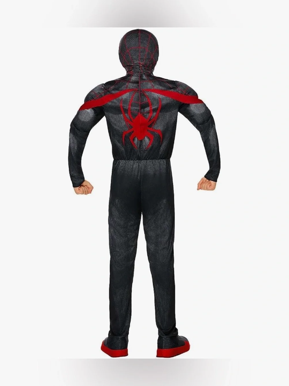 Spider-Man Miles Morales Muscle Costume Kids XS Spirit Halloween Marvel